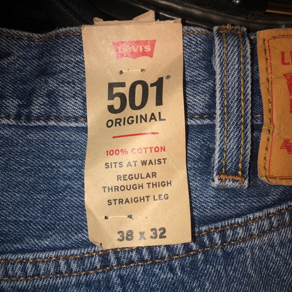 Levi's 501 Original fit Straight leg Men's - Picture 4 of 7